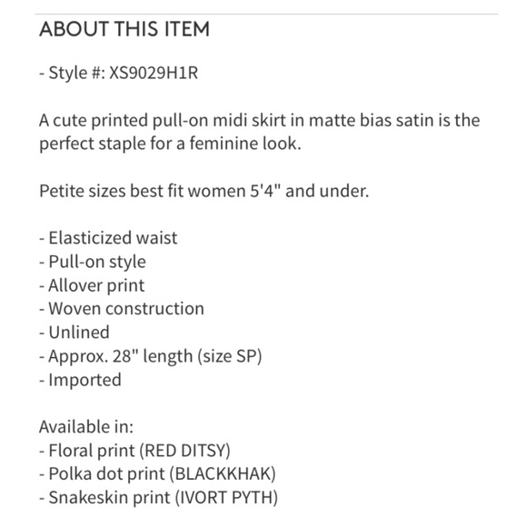 🌱s a n c t u a r y • bias dot skirt - Picture 4 of 5